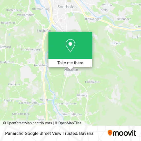 Panarcho Google Street View Trusted map