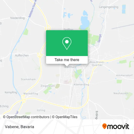 Vabene map