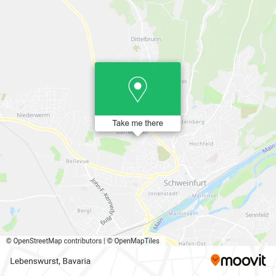 Lebenswurst map