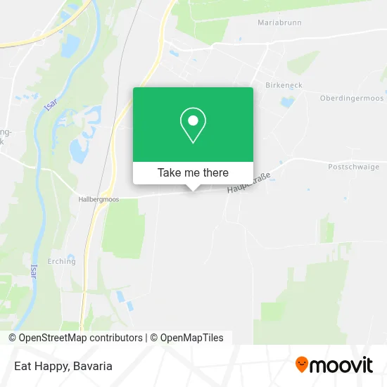 Eat Happy map