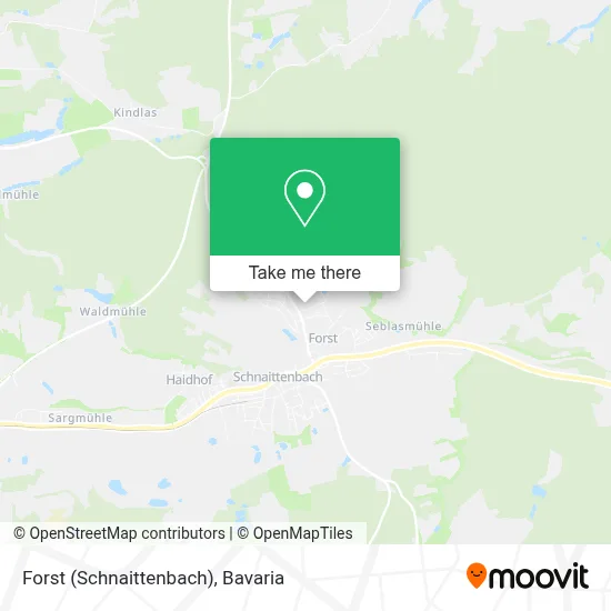 Forst (Schnaittenbach) map