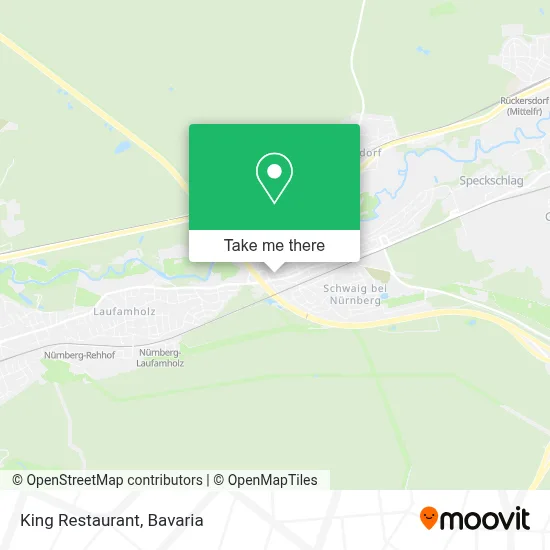 King Restaurant map