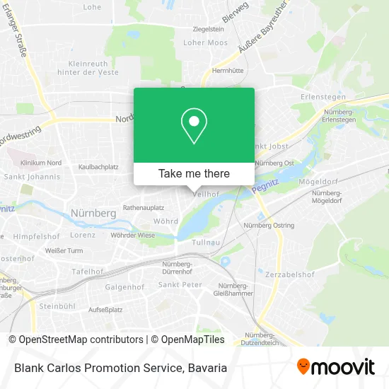 Blank Carlos Promotion Service map