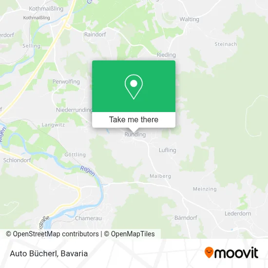 Auto Bücherl map