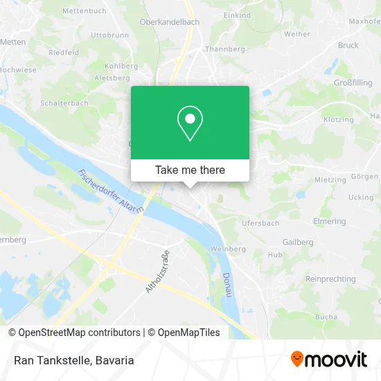 Ran Tankstelle map