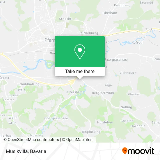 Musikvilla map