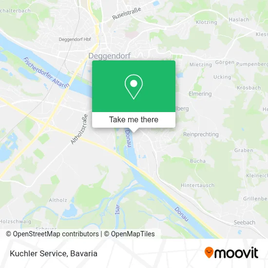 Kuchler Service map