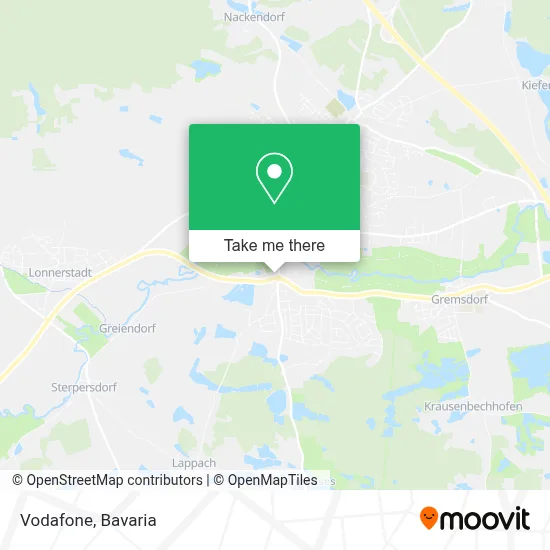 Vodafone map