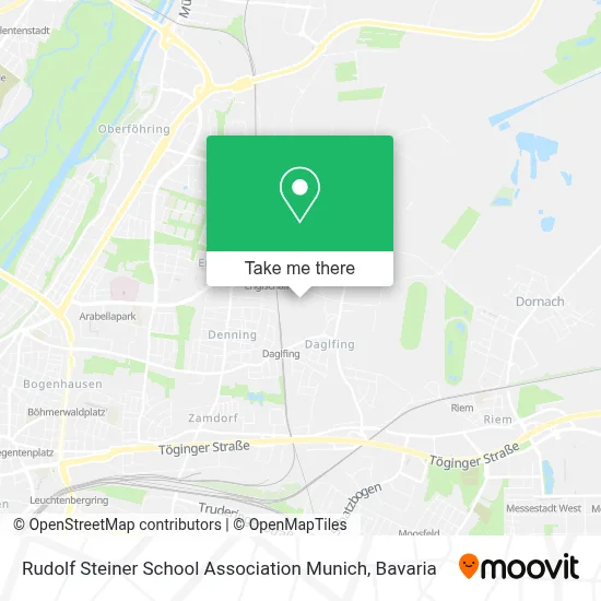 Rudolf Steiner School Association Munich map