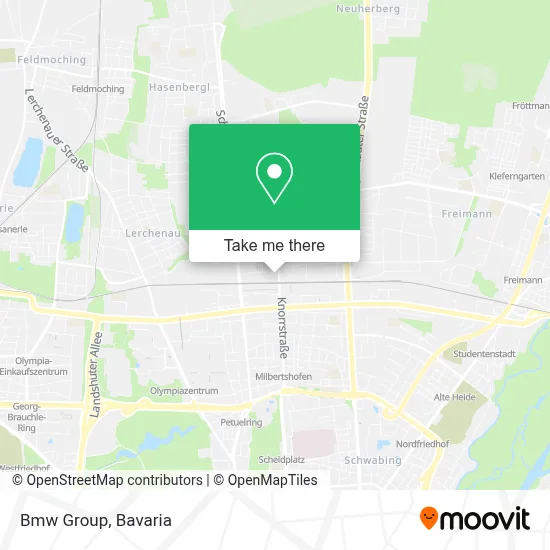 Bmw Group map