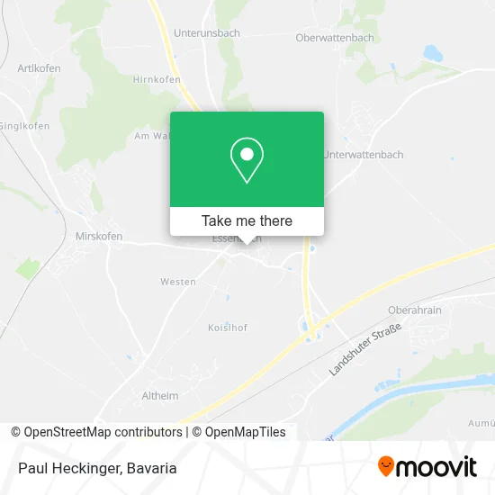 Paul Heckinger map