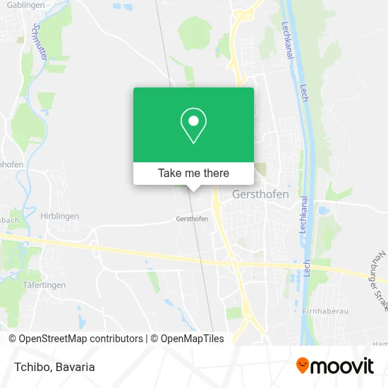 Tchibo map