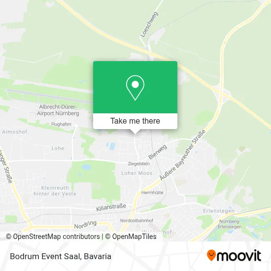 Bodrum Event Saal map