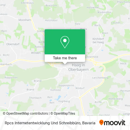 Rpcs Internetentwicklung Und Schreibbüro map