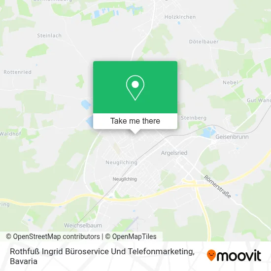 Rothfuß Ingrid Büroservice Und Telefonmarketing map