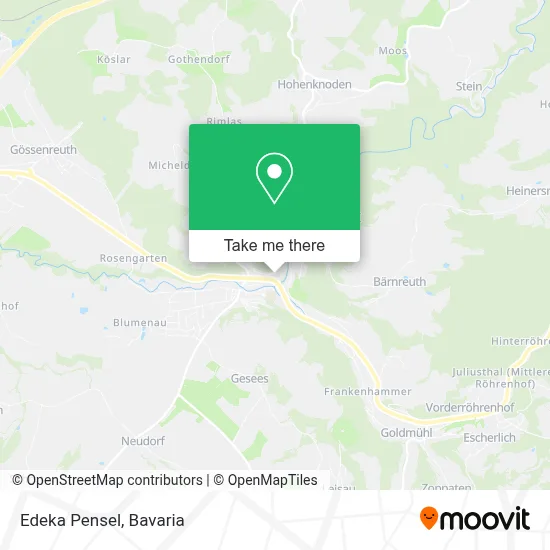 Edeka Pensel map