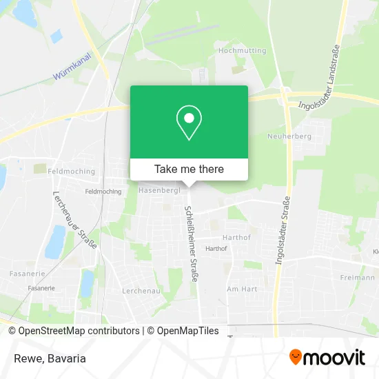 Rewe map