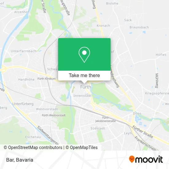 Bar map