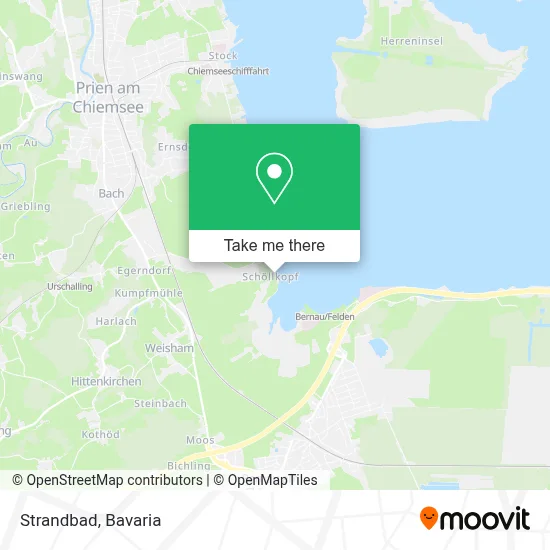Strandbad map