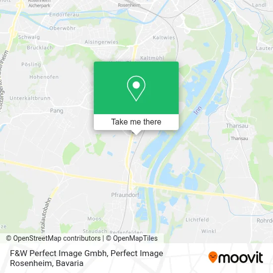 F&W Perfect Image Gmbh, Perfect Image Rosenheim map