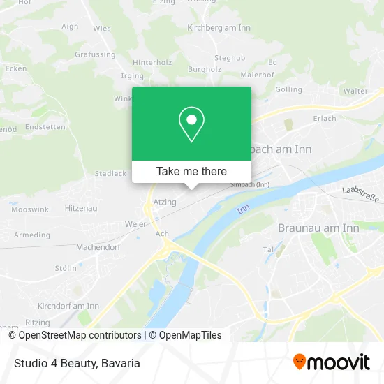 Studio 4 Beauty map