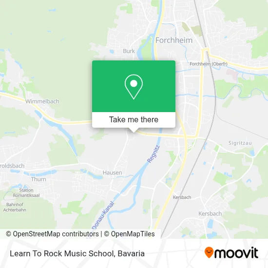 Learn To Rock Music School map