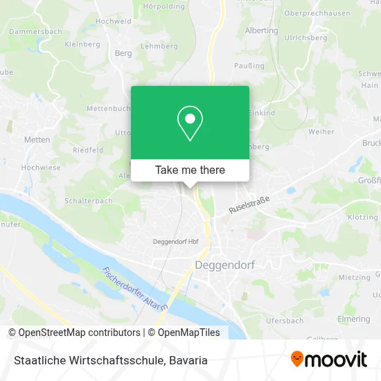 Staatliche Wirtschaftsschule map