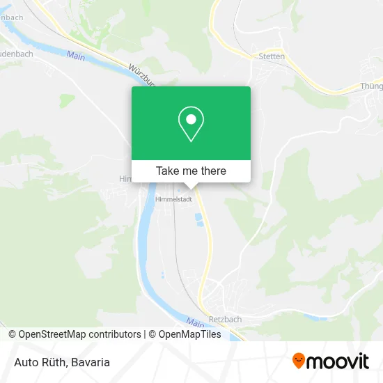 Auto Rüth map