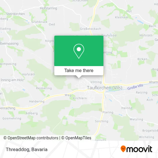 Threaddog map
