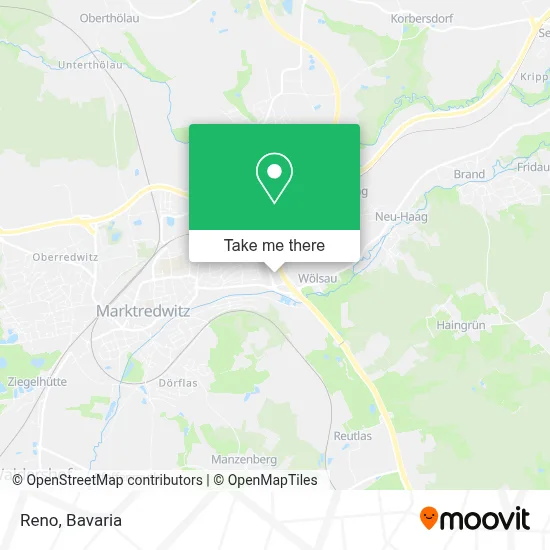 Reno map