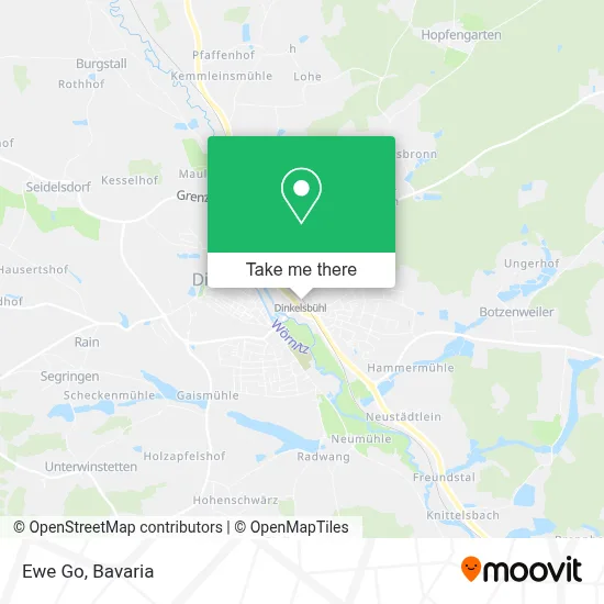 Ewe Go map