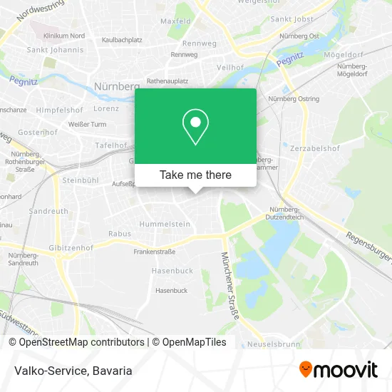 Valko-Service map