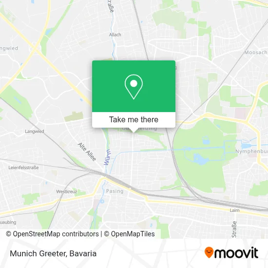 Munich Greeter map
