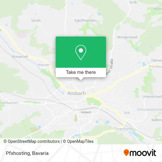 Pfxhosting map
