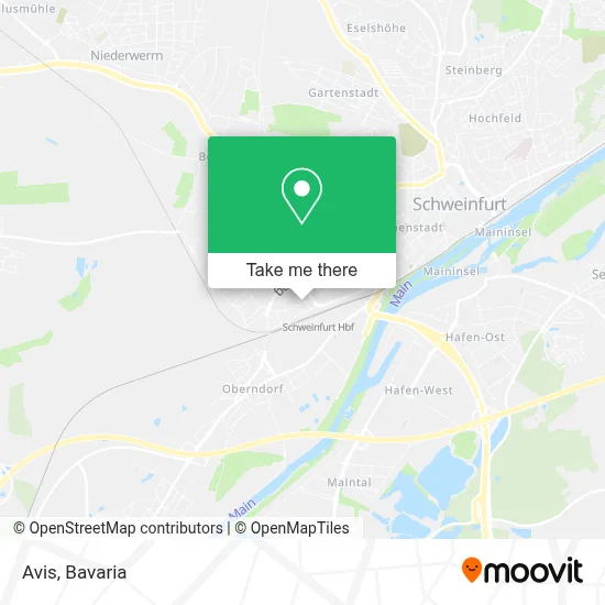 Avis map