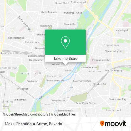 Make Cheating A Crime map