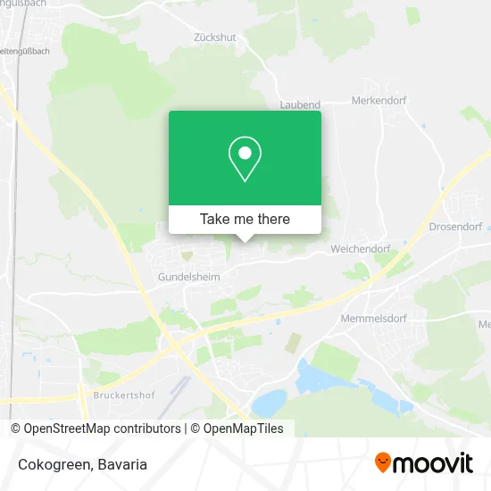 Cokogreen map