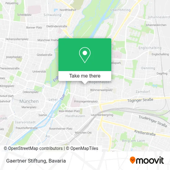 Gaertner Stiftung map