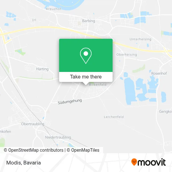 Modis map