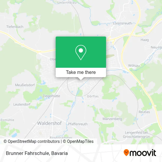 Brunner Fahrschule map