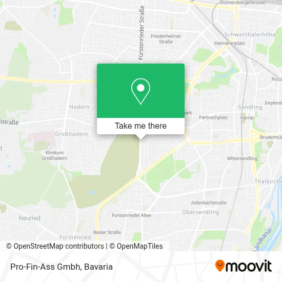 Pro-Fin-Ass Gmbh map