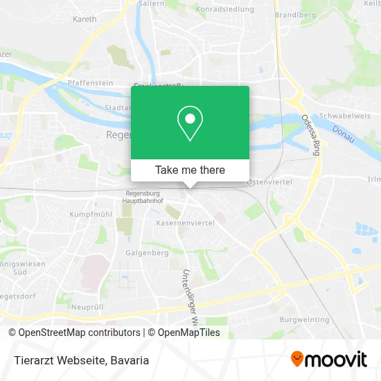 Tierarzt Webseite map