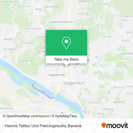 Hannis Tattoo Und Piercingstudio map