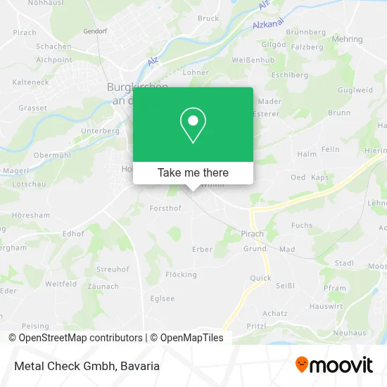 Metal Check Gmbh map
