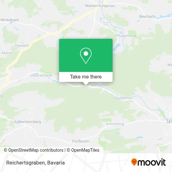 Reichertsgraben map