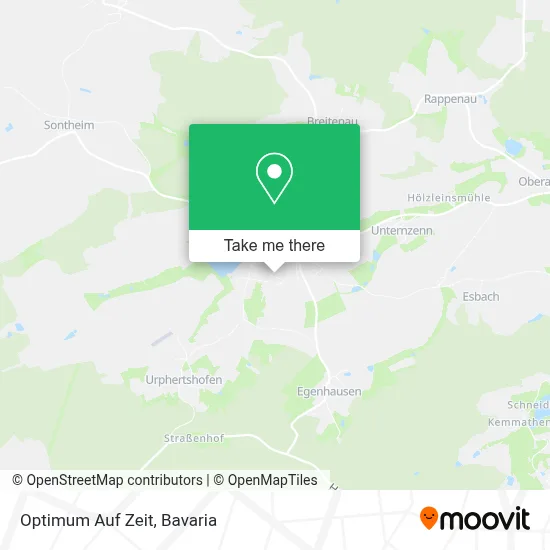 Optimum Auf Zeit map