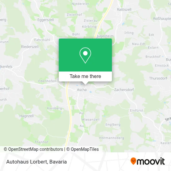 Autohaus Lorbert map