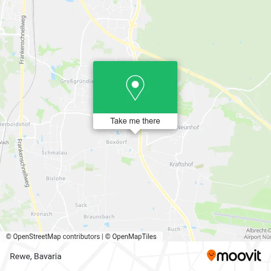 Rewe map