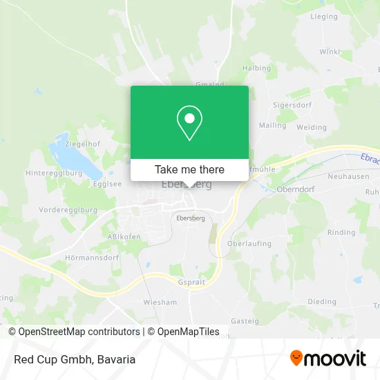 Red Cup Gmbh map
