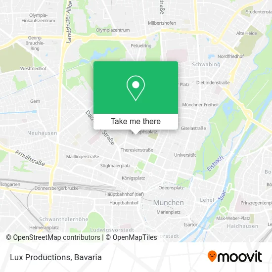 Lux Productions map